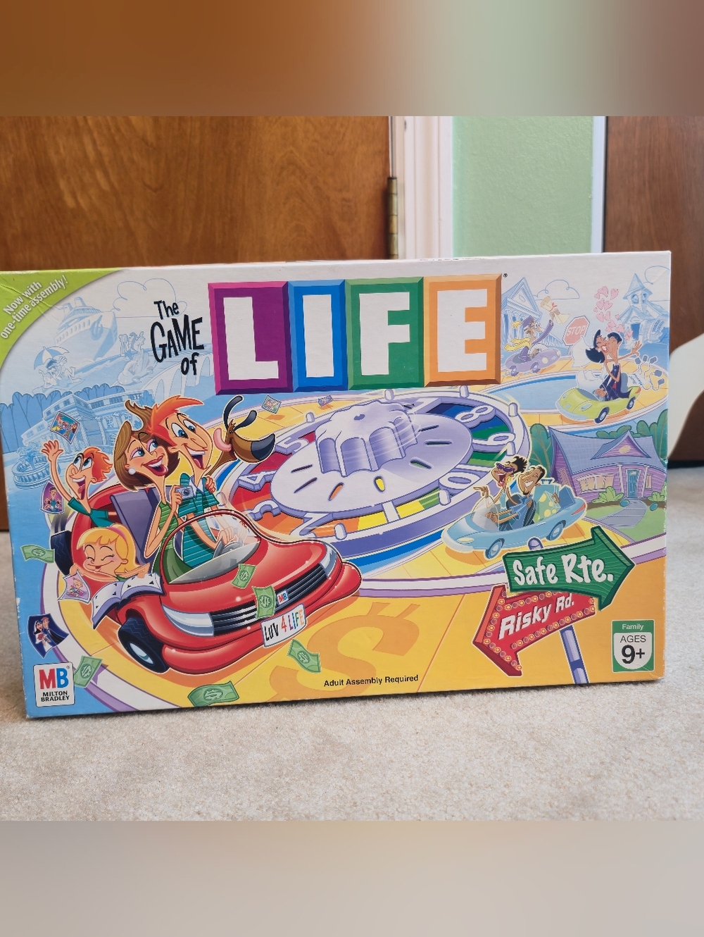 2007 Hasbro MB GAME OF LIFE Family Game For 2-6 Players Ages 9+  Complete!
